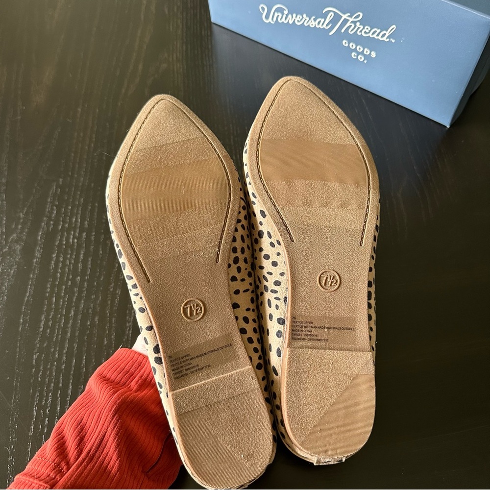 Universal Thread Cheetah Print Mules Size 7.5 - Picture 5 of 6